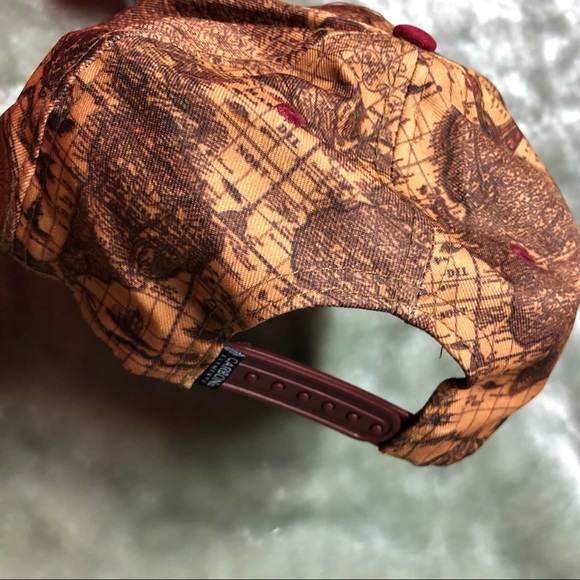 4/$24🦩 MMXV World Map Travel Hat - Picture 3 of 5